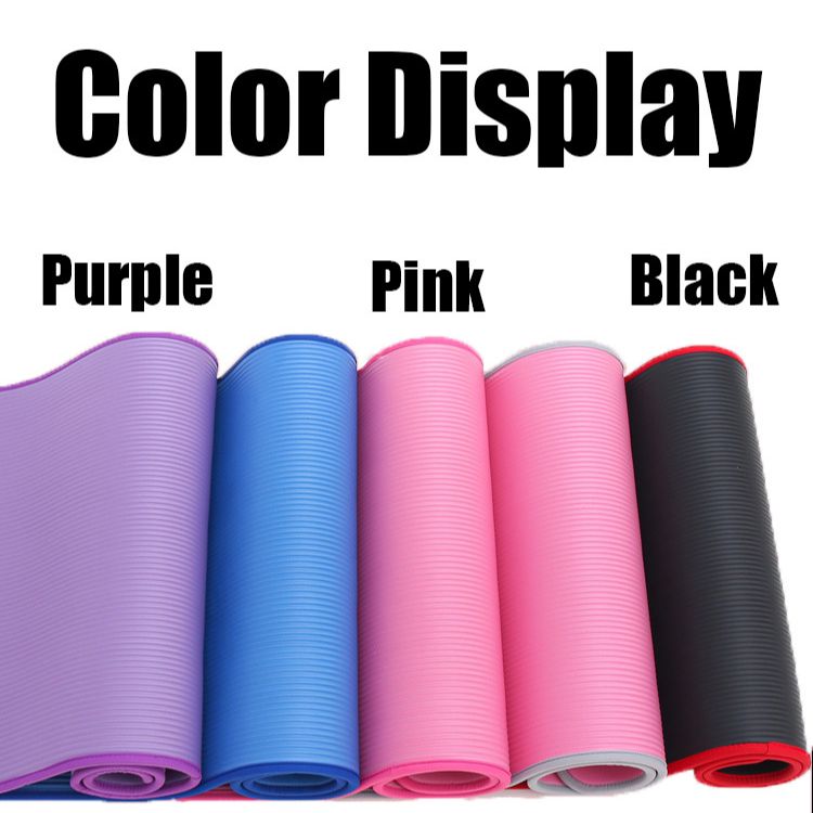 Extra Thick Yoga Mat – 10mm Non-Slip, Environmental NRB Material – 183x61cm, Reversible, Durable,… — product image 10