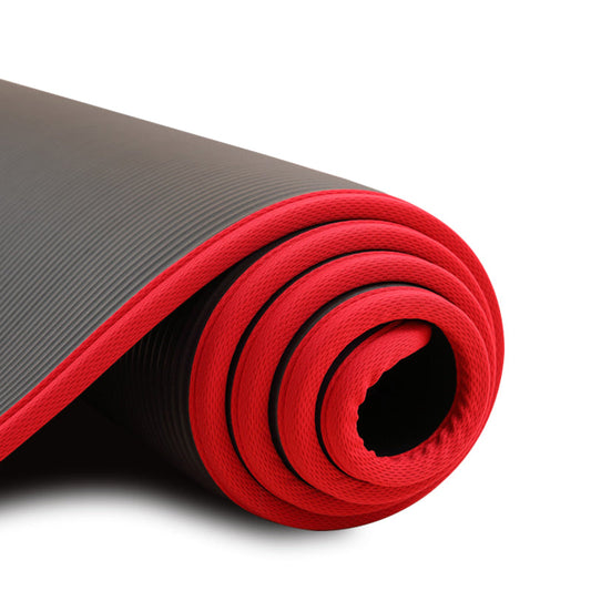 Extra Thick Yoga Mat – 10mm Non-Slip, Environmental NRB Material – 183x61cm, Reversible, Durable,… — product image 2