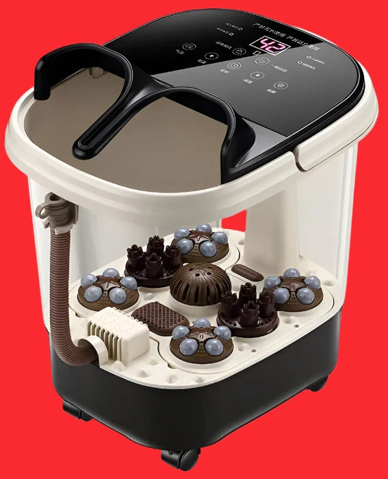 Foot Spa Bath Massager with Heat, 12 Rollers, Digital Control, Pedicure Stone for Acupressure Shiatsu… — product image 4