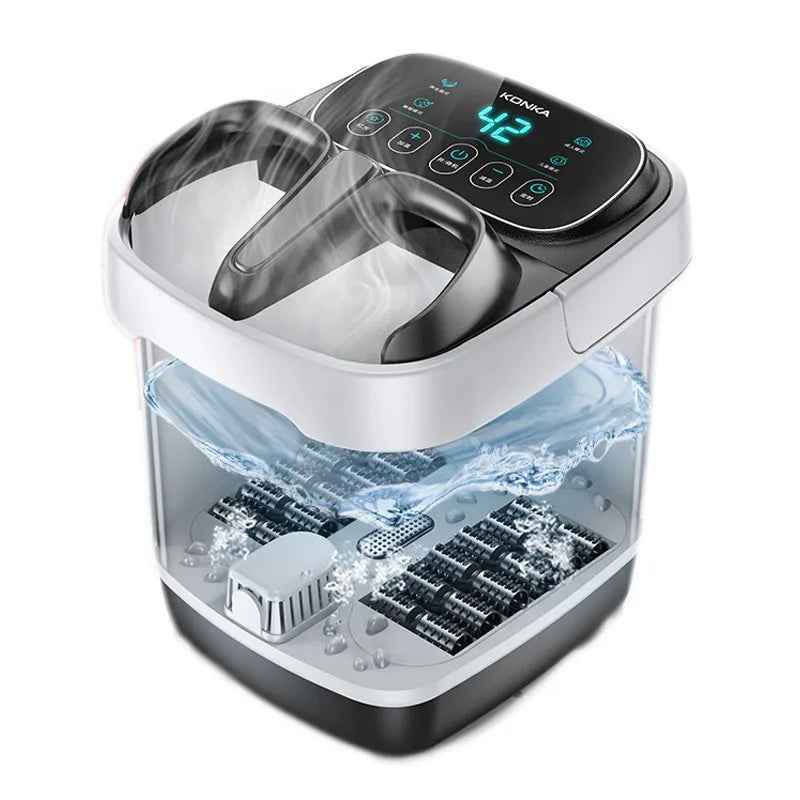 Foot Spa Bath Massager with Heat, 12 Rollers, Digital Control, Pedicure Stone for Acupressure Shiatsu… — product image 9