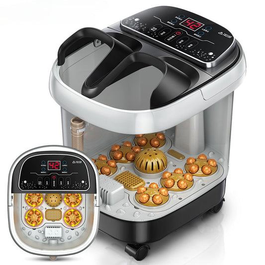 Foot Spa Bath Massager with Heat, 12 Rollers, Digital Control, Pedicure Stone for Acupressure Shiatsu… — product image 1