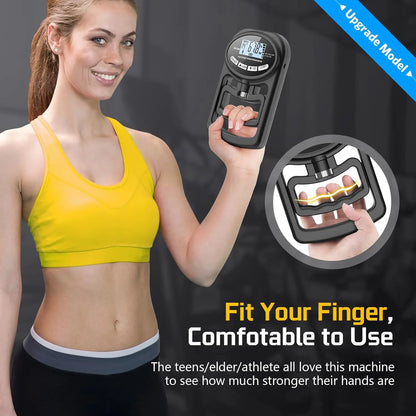 Grip Strength Tester – 265Lbs/120Kg Digital Hand Dynamometer with LCD Screen, USB Rechargeable,… — product image 7