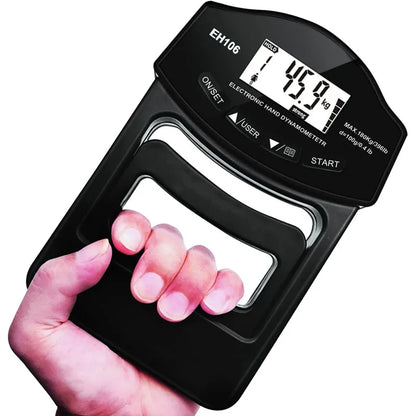 Grip Strength Tester – 265Lbs/120Kg Digital Hand Dynamometer with LCD Screen, USB Rechargeable,… — product image 5