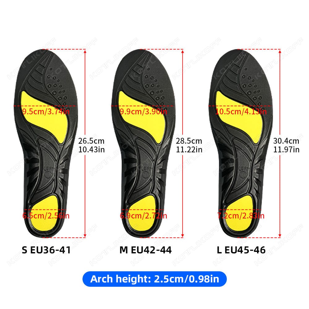 High Arch Support Orthopedic Insoles for Plantar Fasciitis Relief — product image 11