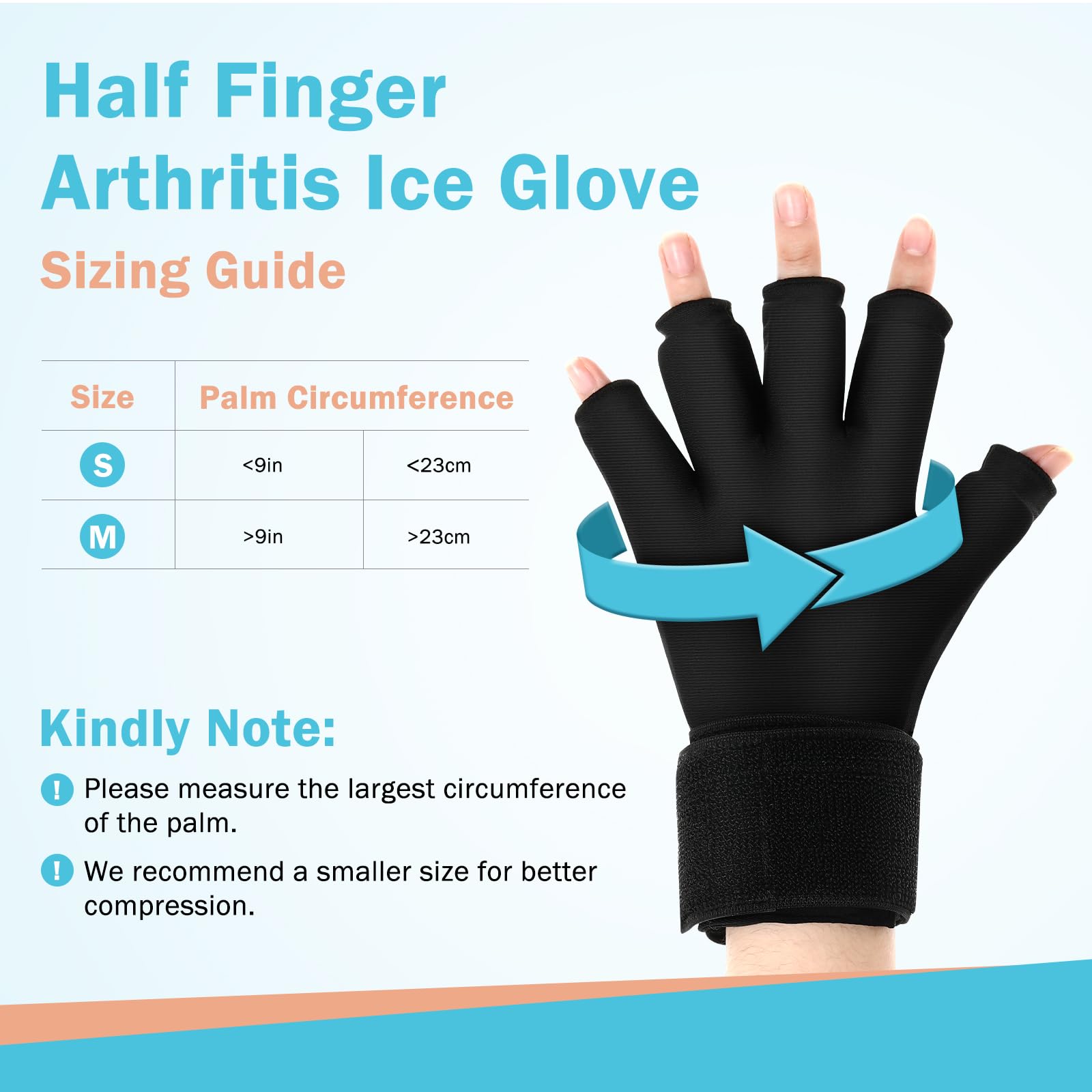 Hot & Cold Therapy Gloves for Arthritis Relief — product image 9