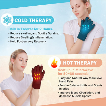 Hot & Cold Therapy Gloves for Arthritis Relief — product image 5