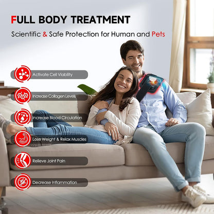 LED Red Light Therapy Pad for Face and Body Pain Relief — product image 11