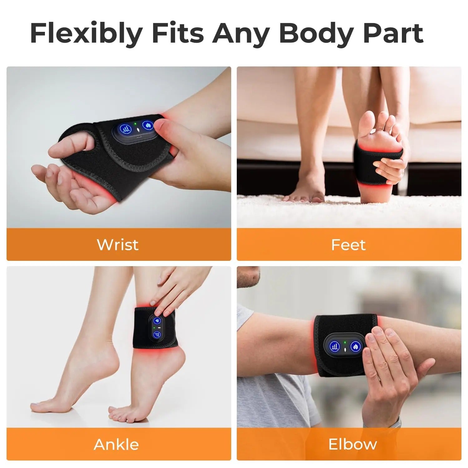 LED Red Light Therapy Pad for Face and Body Pain Relief — product image 8