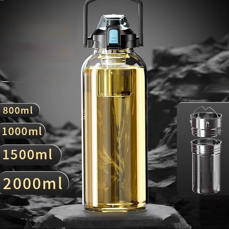 Large Capacity Heat-Resistant Glass Tea Separation Cup — product image 12