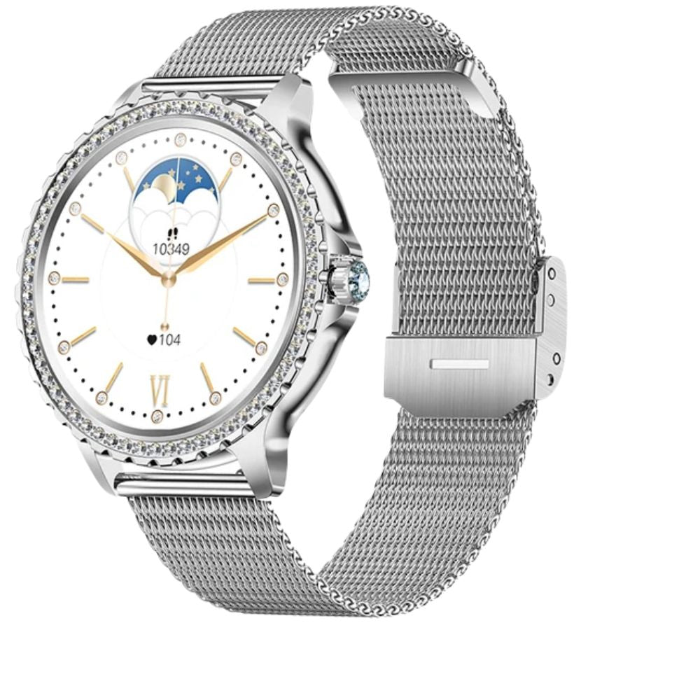 Luxury Women's Smartwatch – Heart Rate, Blood Oxygen, Sleep Monitoring, Bluetooth Call, Diamond… — product image 4