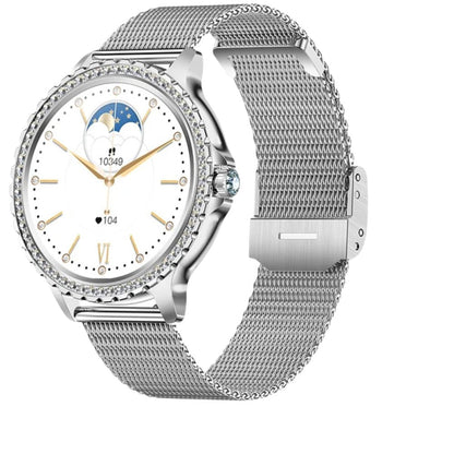 Luxury Women's Smartwatch – Heart Rate, Blood Oxygen, Sleep Monitoring, Bluetooth Call, Diamond… — product image 4