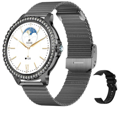 Luxury Women's Smartwatch – Heart Rate, Blood Oxygen, Sleep Monitoring, Bluetooth Call, Diamond… — product image 5