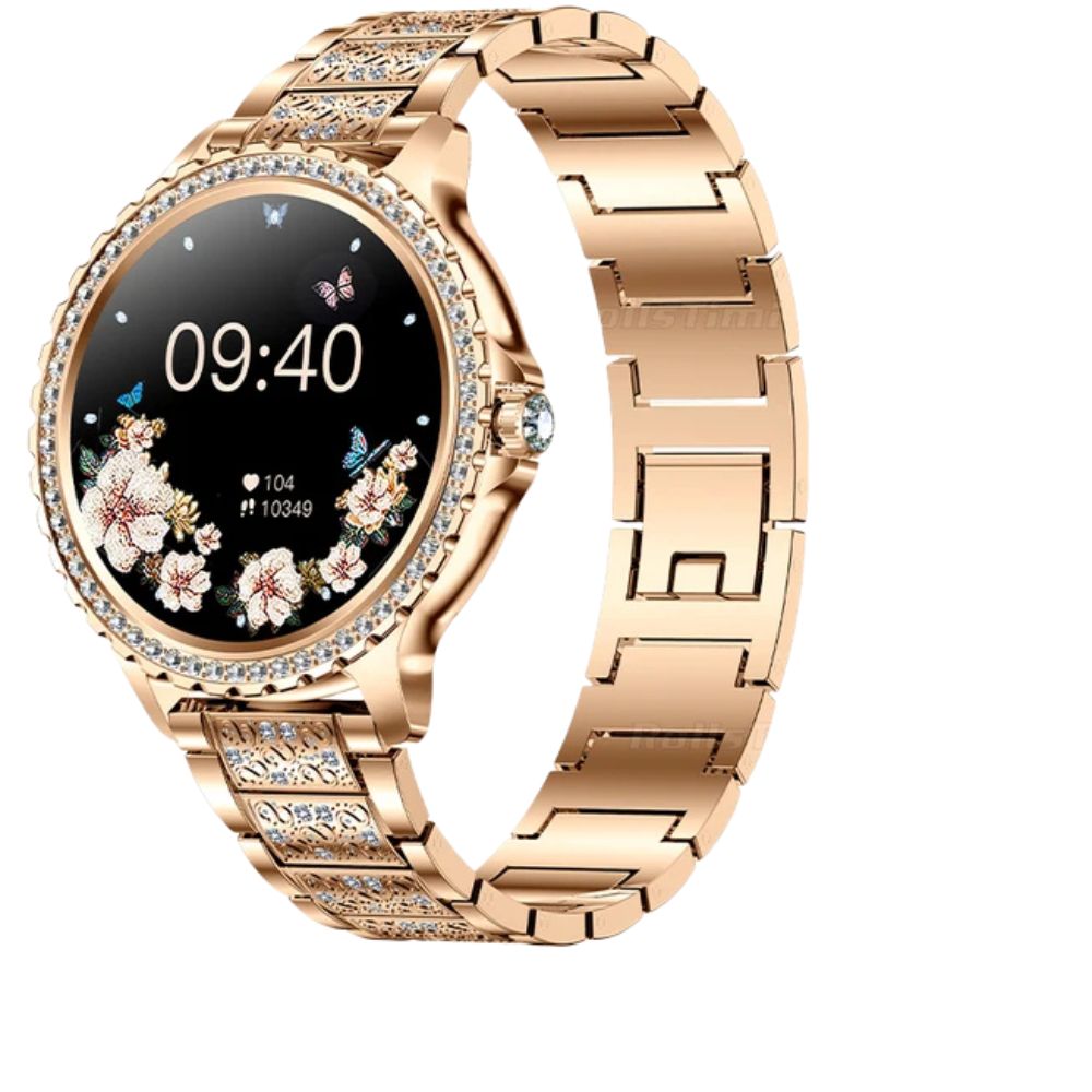 Luxury Women's Smartwatch – Heart Rate, Blood Oxygen, Sleep Monitoring, Bluetooth Call, Diamond… — product image 3