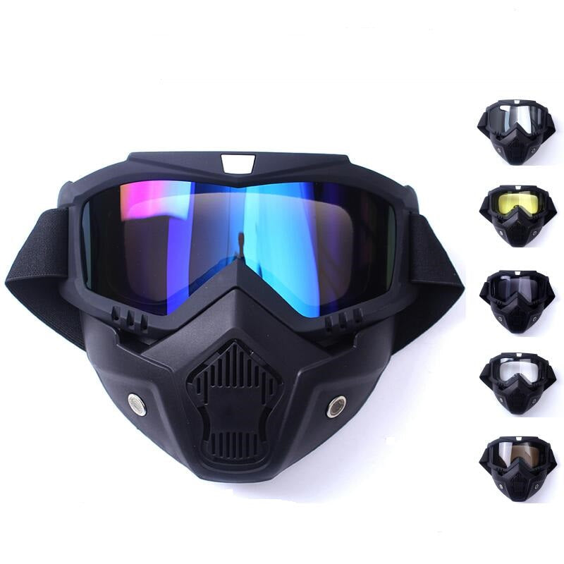 Motorcycle Skull Mouth Mask with UV Protection — product image 9
