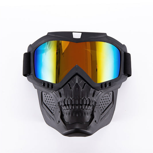 Motorcycle Skull Mouth Mask with UV Protection — product image 2