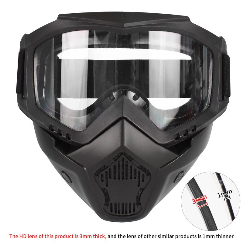 Motorcycle Skull Mouth Mask with UV Protection — product image 10