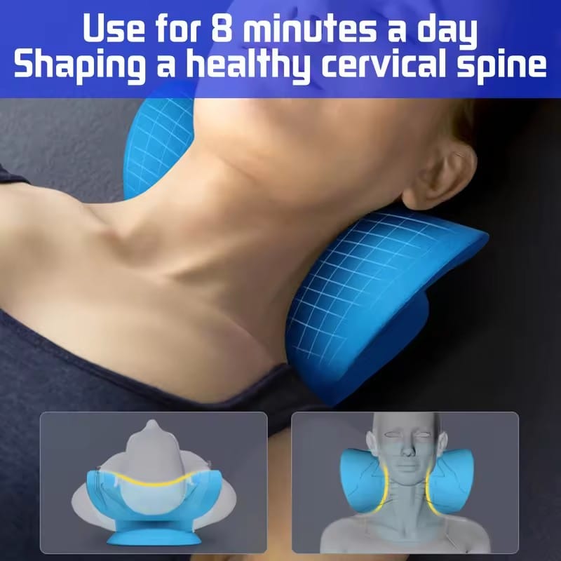 Neck and Shoulder Stretcher Relaxer - Cervical Chiropractic Traction Device — product image 12