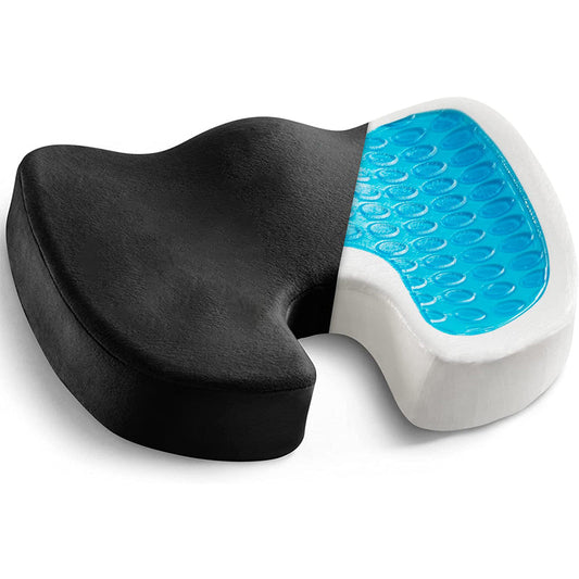 Non-Slip Gel & Memory Foam Cushion – Ergonomic Coccyx Support for Office Chairs, Cars, and Long… — product image 2