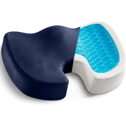 Non-Slip Gel & Memory Foam Cushion – Ergonomic Coccyx Support for Office Chairs, Cars, and Long… — product image 3