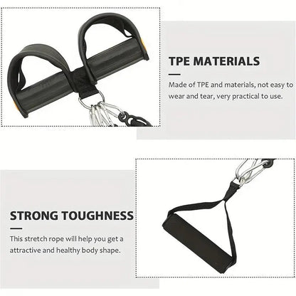 Pedal Tensioner – Multi-Functional Fitness Resistance Device for Men, Abdominal, Back & Muscle… — product image 8