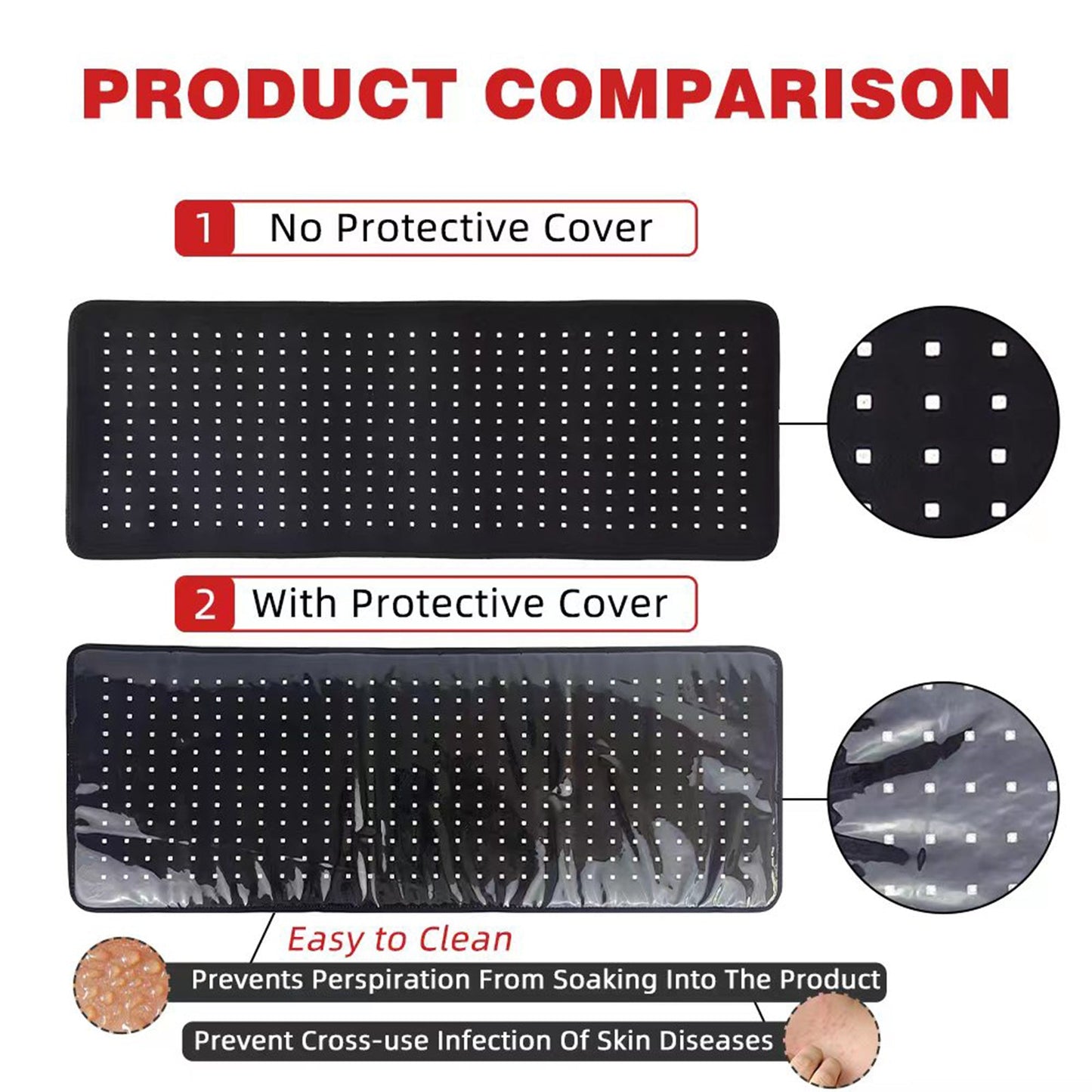 Red & Infrared Therapy Belt for Body Pain Relief & Slimming — product image 10