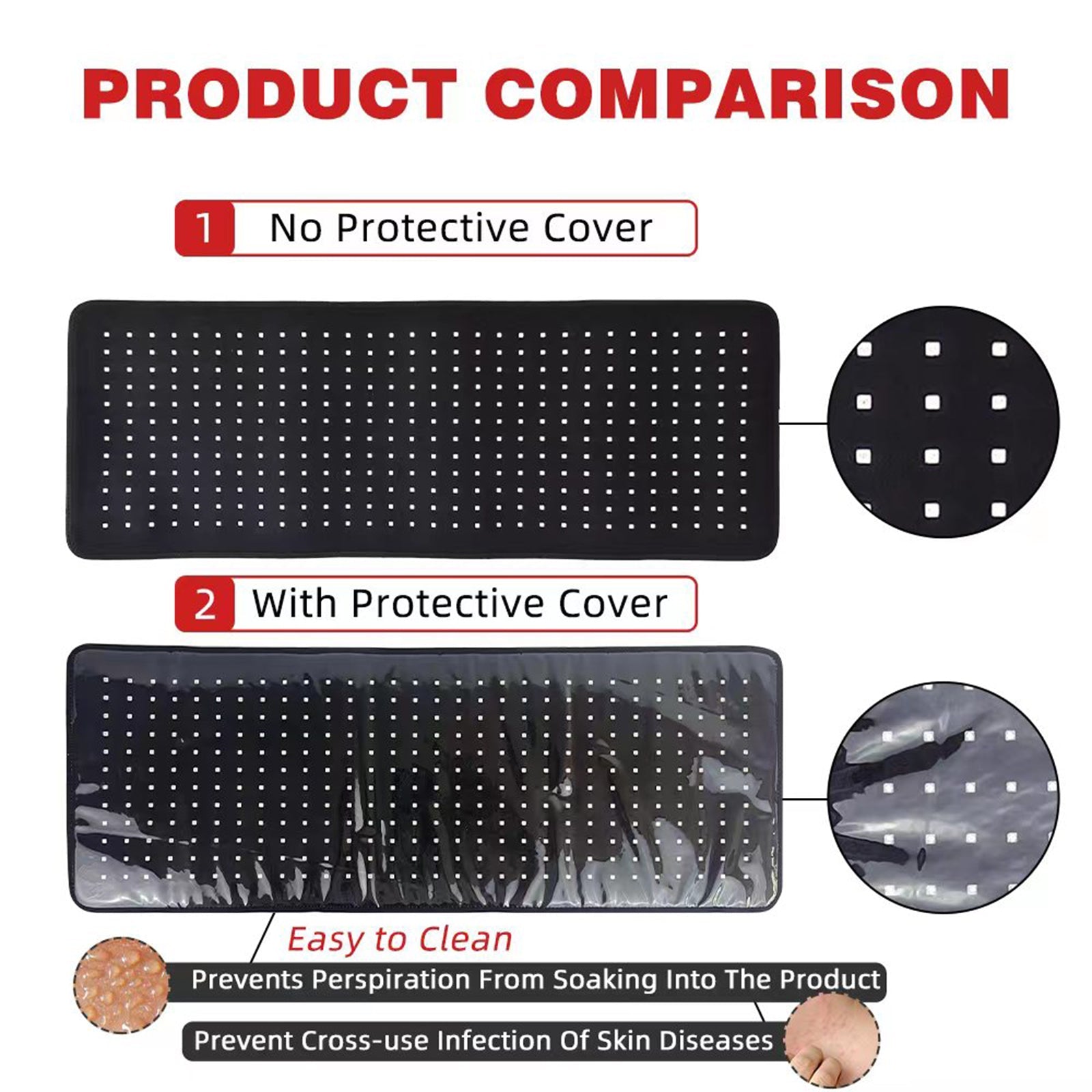 Red & Infrared Therapy Belt for Body Pain Relief & Slimming — product image 10
