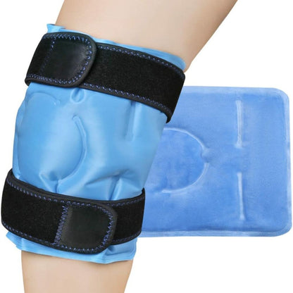 Reusable Knee Ice Pack Wrap – Hot Cold Compress Therapy for Pain Relief, Gel Knee Support for… — product image 4