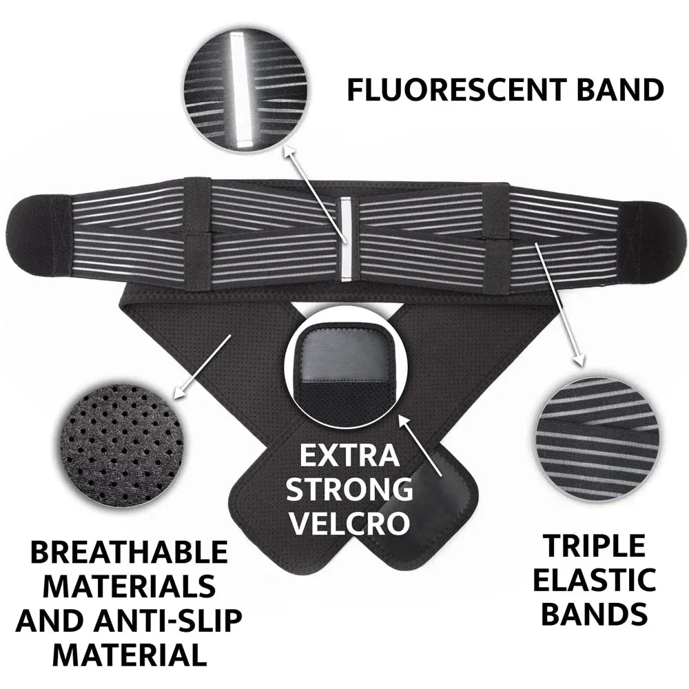 Sacroiliac Hip Brace for Lower Back Pain Relief — product image 7