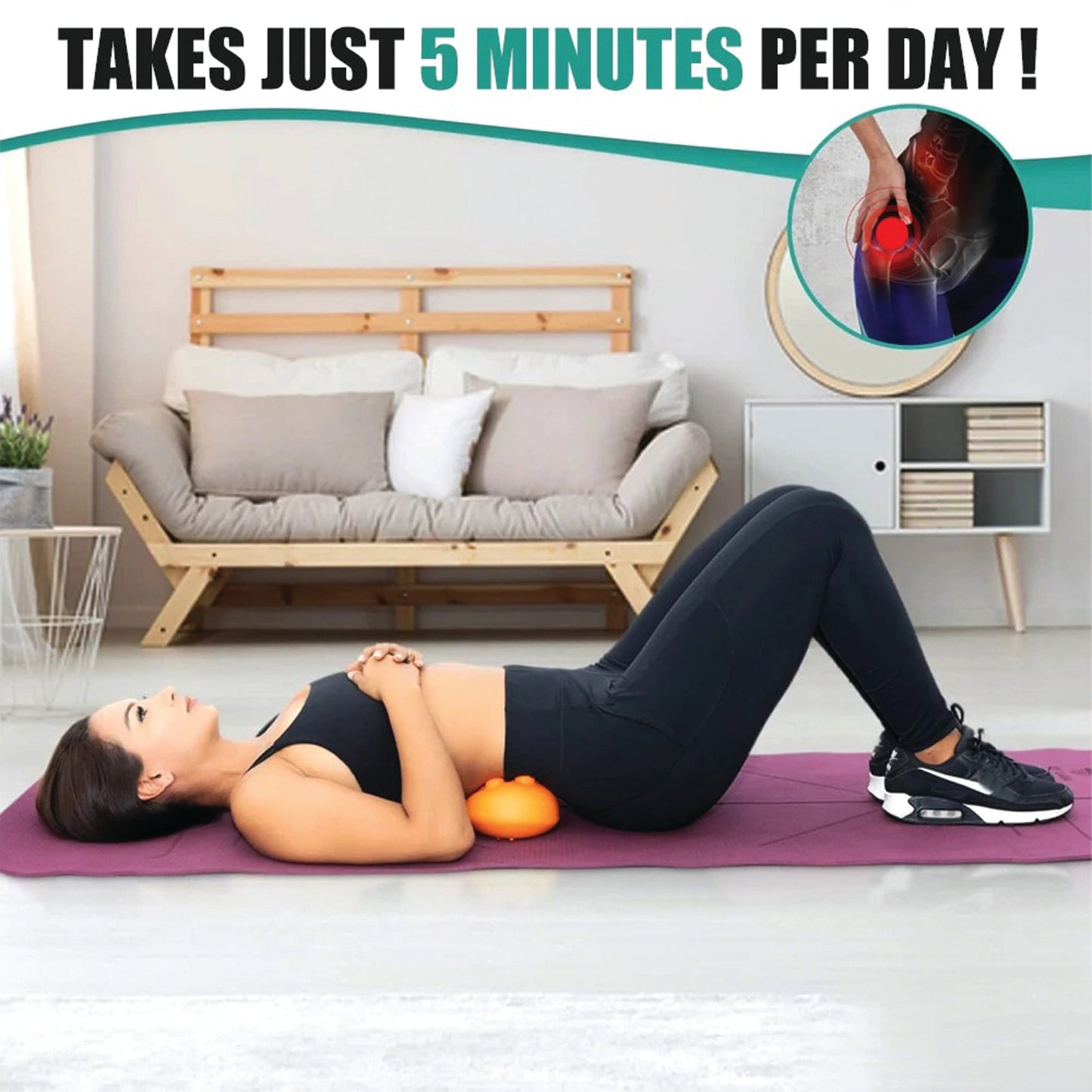 Sciatica Massager for Deep Tissue and Myofascial Release — product image 8