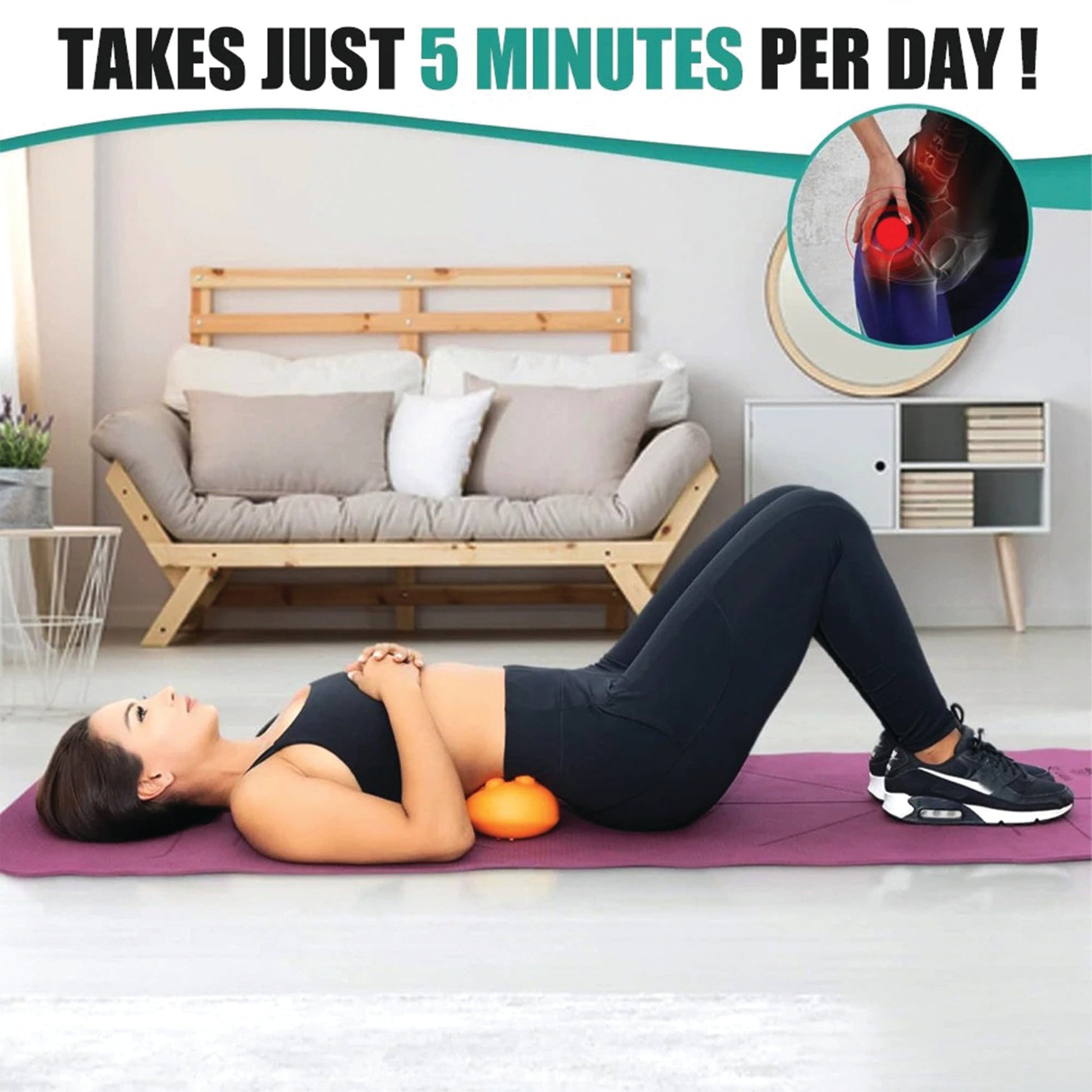 Sciatica Massager for Deep Tissue and Myofascial Release — product image 8