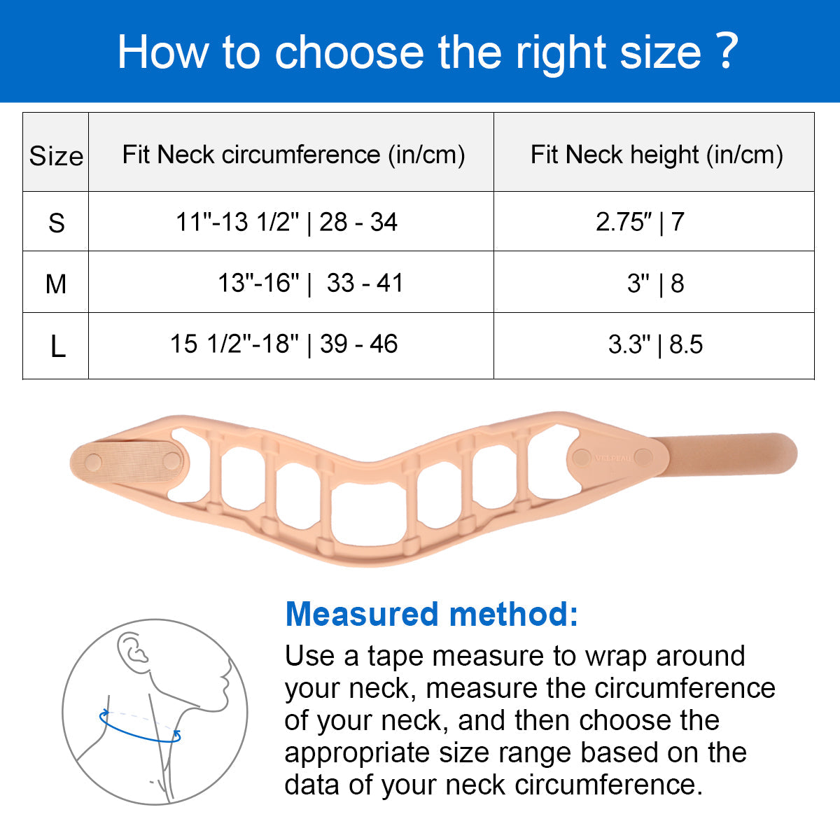 Silicone Neck Brace for Cervical Pain Relief — product image 9