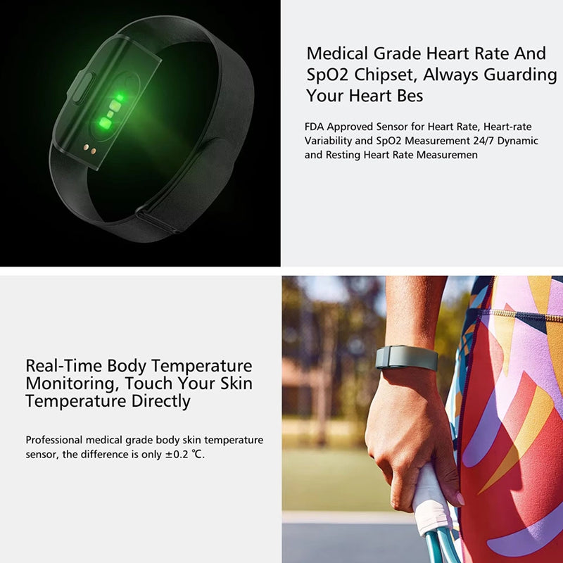 Smart Fitness Tracker Bracelet – Heart Rate, Blood Pressure Monitor, Pedometer for Men & Women, Sport… — product image 9