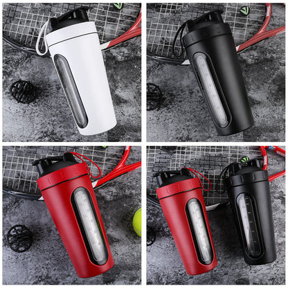 Stainless Steel Sports Shaker Bottle – 700ML Protein Mixer with Scale – Leak-Proof Gym Fitness Water… — product image 10