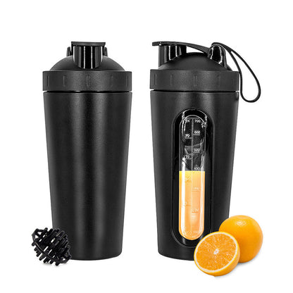 Stainless Steel Sports Shaker Bottle – 700ML Protein Mixer with Scale – Leak-Proof Gym Fitness Water… — product image 5
