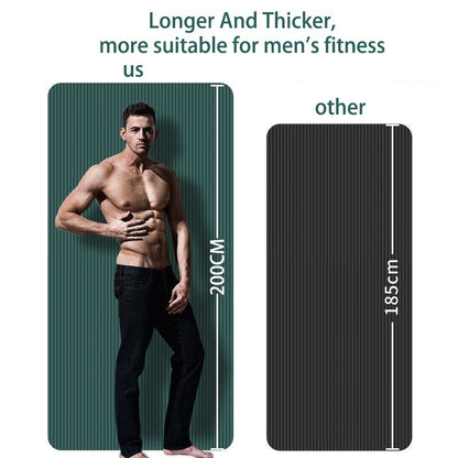 Super Long Yoga Mat – 2M Extra Large High-Density Exercise Mat for Pilates & Fitness – Waterproof,… — product image 9