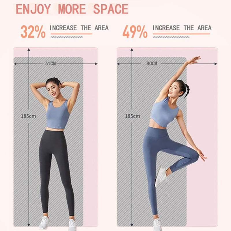 Super Long Yoga Mat – 2M Extra Large High-Density Exercise Mat for Pilates & Fitness – Waterproof,… — product image 11