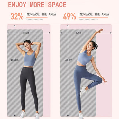 Super Long Yoga Mat – 2M Extra Large High-Density Exercise Mat for Pilates & Fitness – Waterproof,… — product image 11