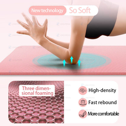 Super Long Yoga Mat – 2M Extra Large High-Density Exercise Mat for Pilates & Fitness – Waterproof,… — product image 12
