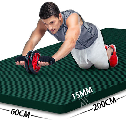 Super Long Yoga Mat – 2M Extra Large High-Density Exercise Mat for Pilates & Fitness – Waterproof,… — product image 4