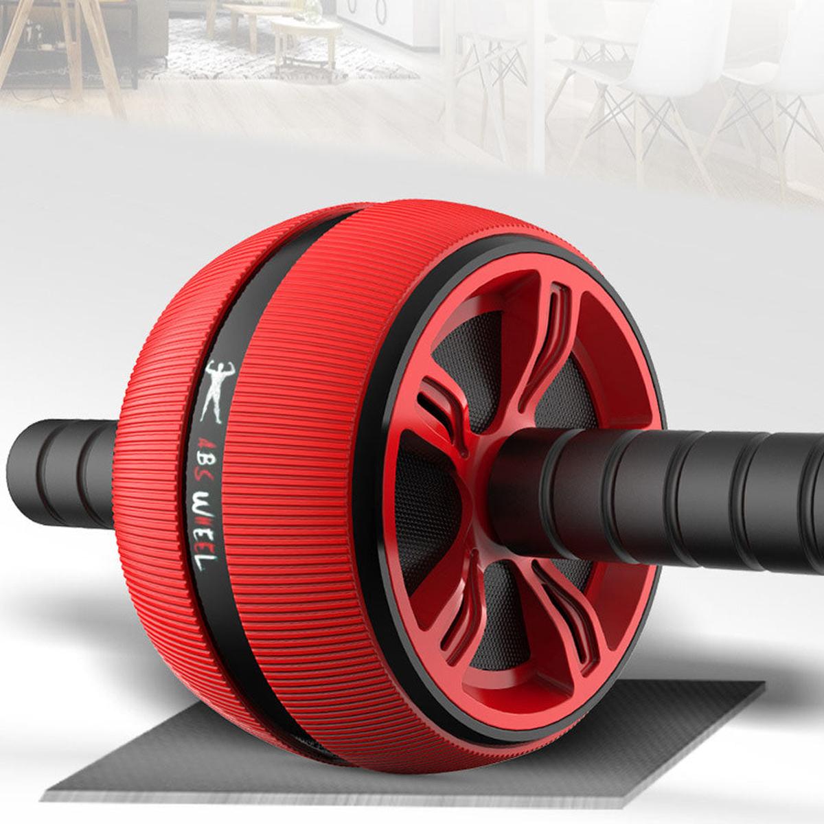 Ab Wheel Roller with Stainless Steel Core & Kneeling Pad - Darian Fits