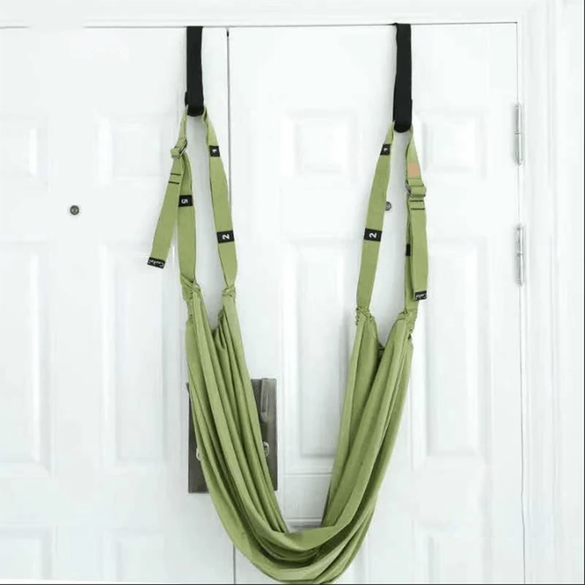 Adjustable Elastic Yoga Belt with Stitching for Stretching - Darian Fits