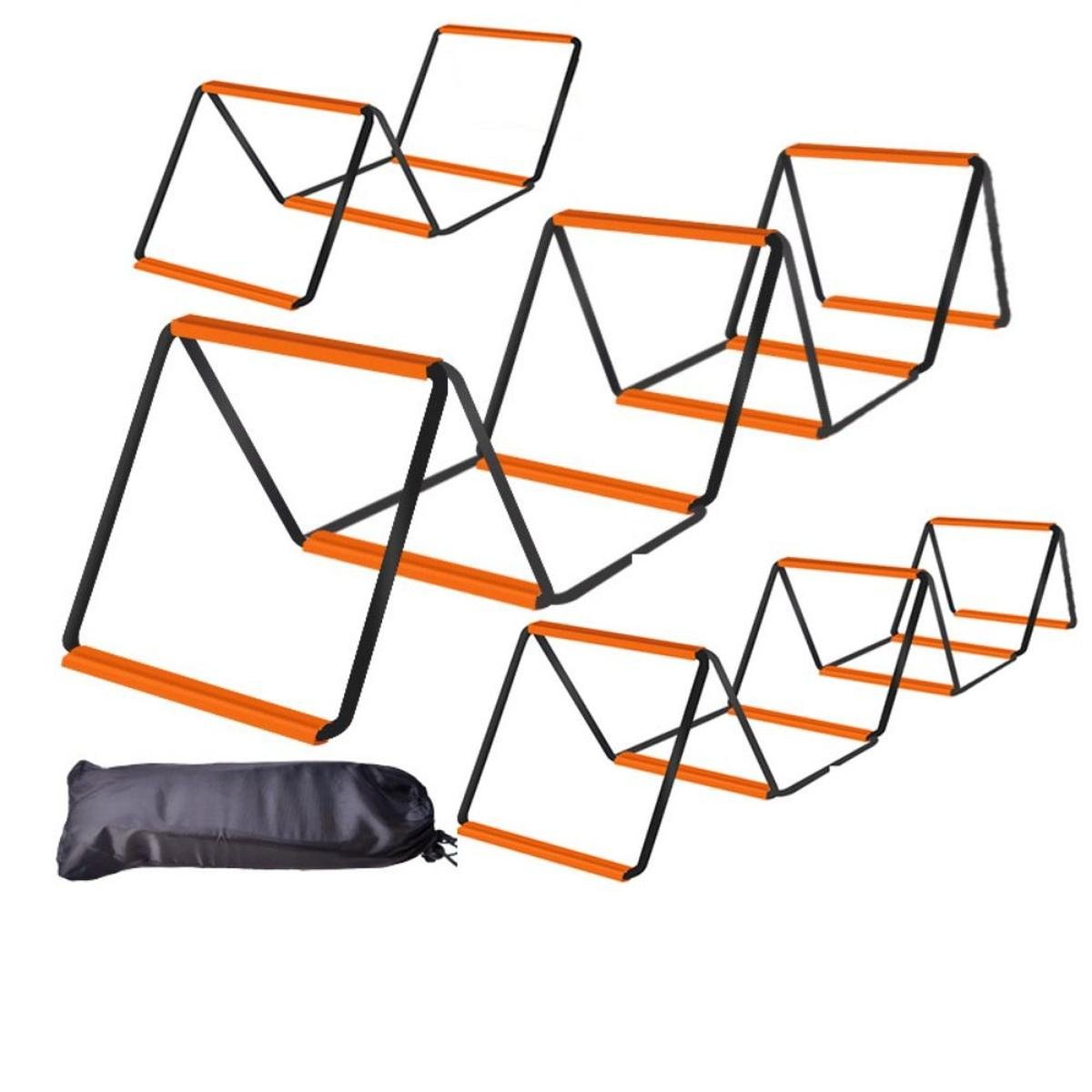 Adjustable Nylon Agility Ladder with Plastic Rungs and Carry Bag - Darian Fits