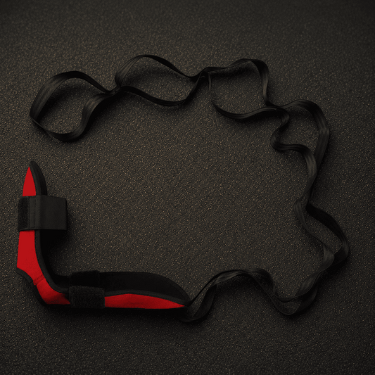 Adjustable Stretching Strap with Open - Back Foot Loop - Darian Fits