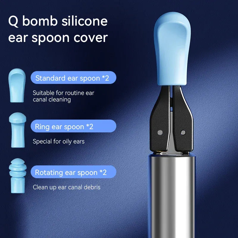 3-in-1 Wi-Fi Visual Ear Cleaning Tool – Camera Ear Pick with Tweezers, 12MP HD Imaging, Rechargeable… — product image 7