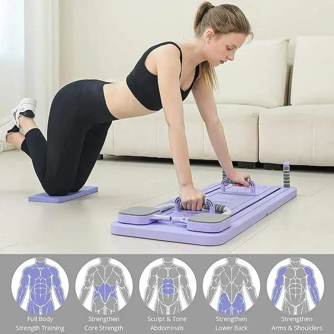 4 in 1 Foldable Fitness Board – Home Gym Pilates Step for Abdominal and Chest Training — product image 7