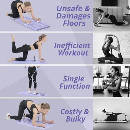 4 in 1 Foldable Fitness Board – Home Gym Pilates Step for Abdominal and Chest Training — product image 9