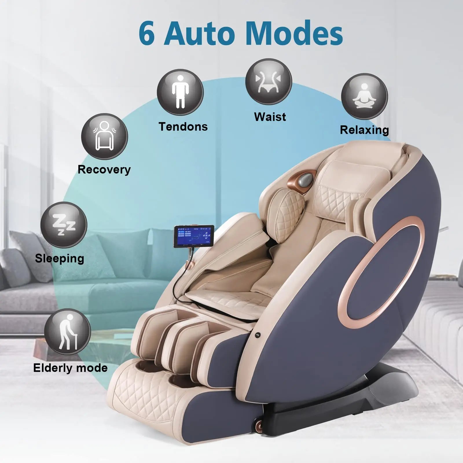 4D Massage Chair SL-Track Full Body Shiatsu Recliner — product image 2