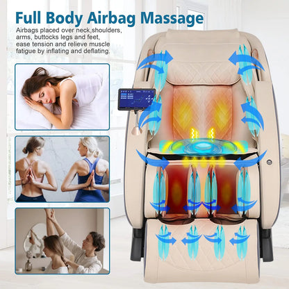4D Massage Chair SL-Track Full Body Shiatsu Recliner — product image 3
