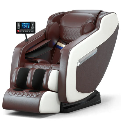 4D Zero Gravity Massage Chair – Full Body Shiatsu Recliner with Heating, Airbag Compression and… — product image 1