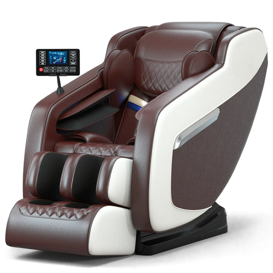 4D Zero Gravity Massage Chair – Full Body Shiatsu Recliner with Heating, Airbag Compression and… — product image 1